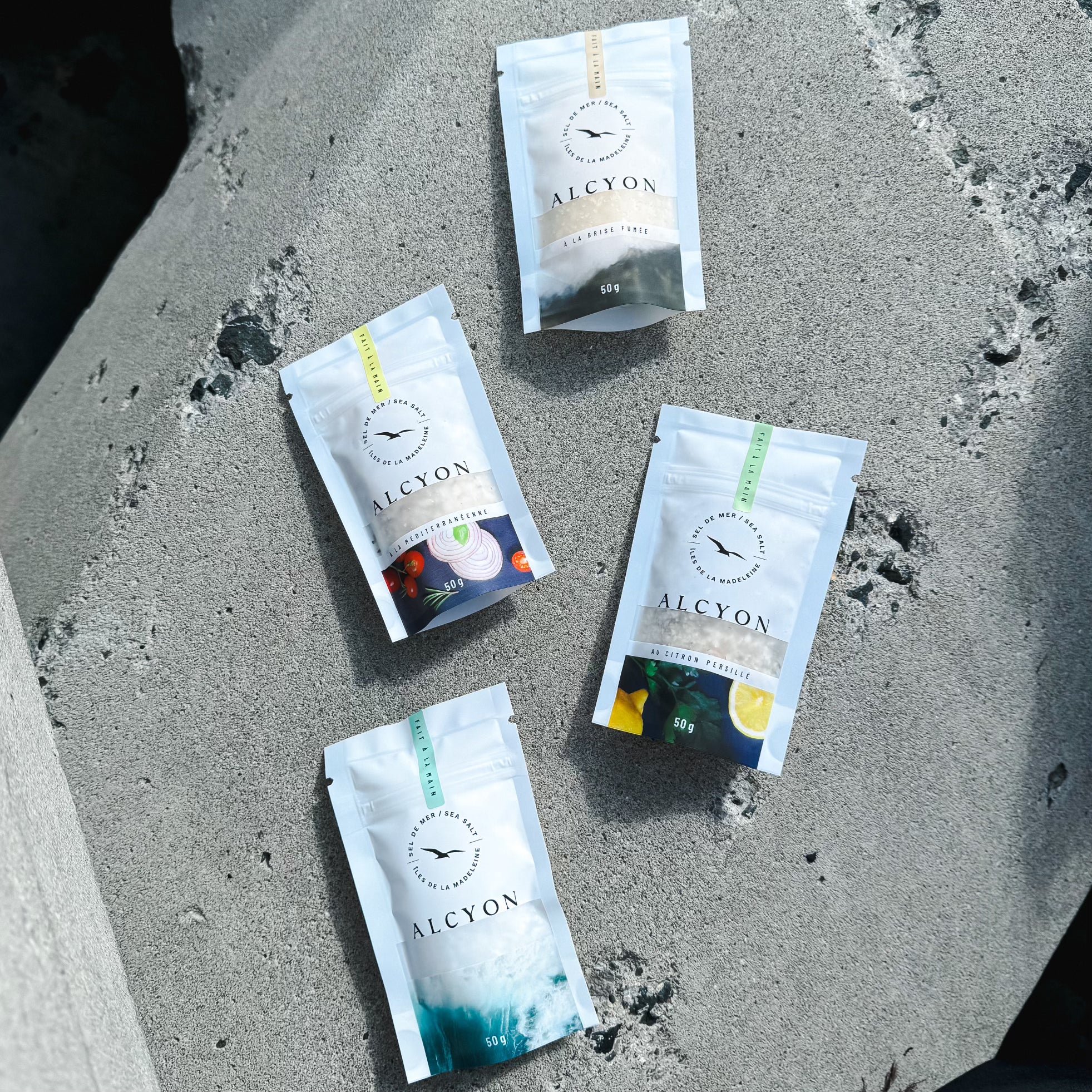 Coffret Découverte - Collection de Sels de Mer du Québec - Panier