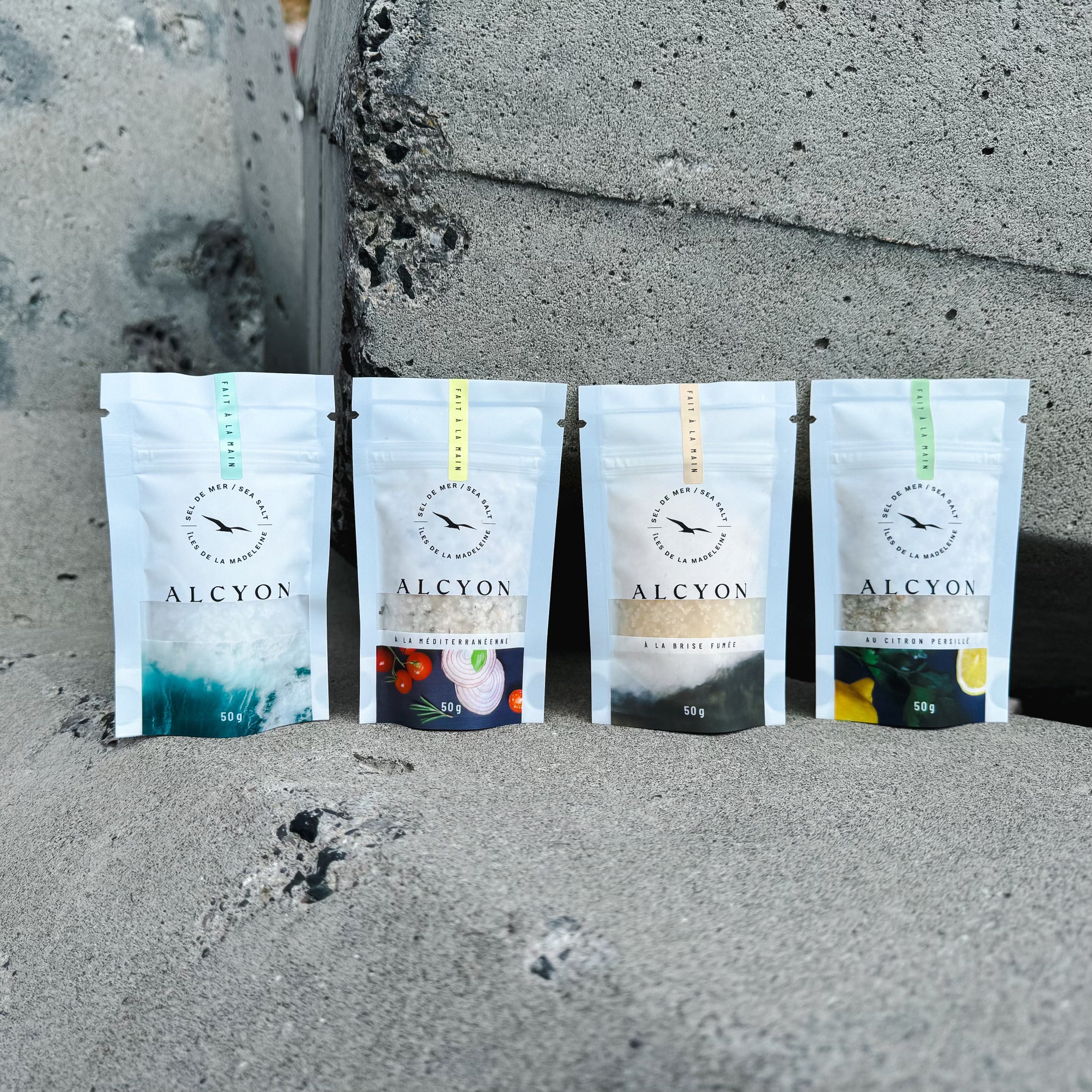 Coffret Découverte - Collection de Sels de Mer du Québec - Panier
