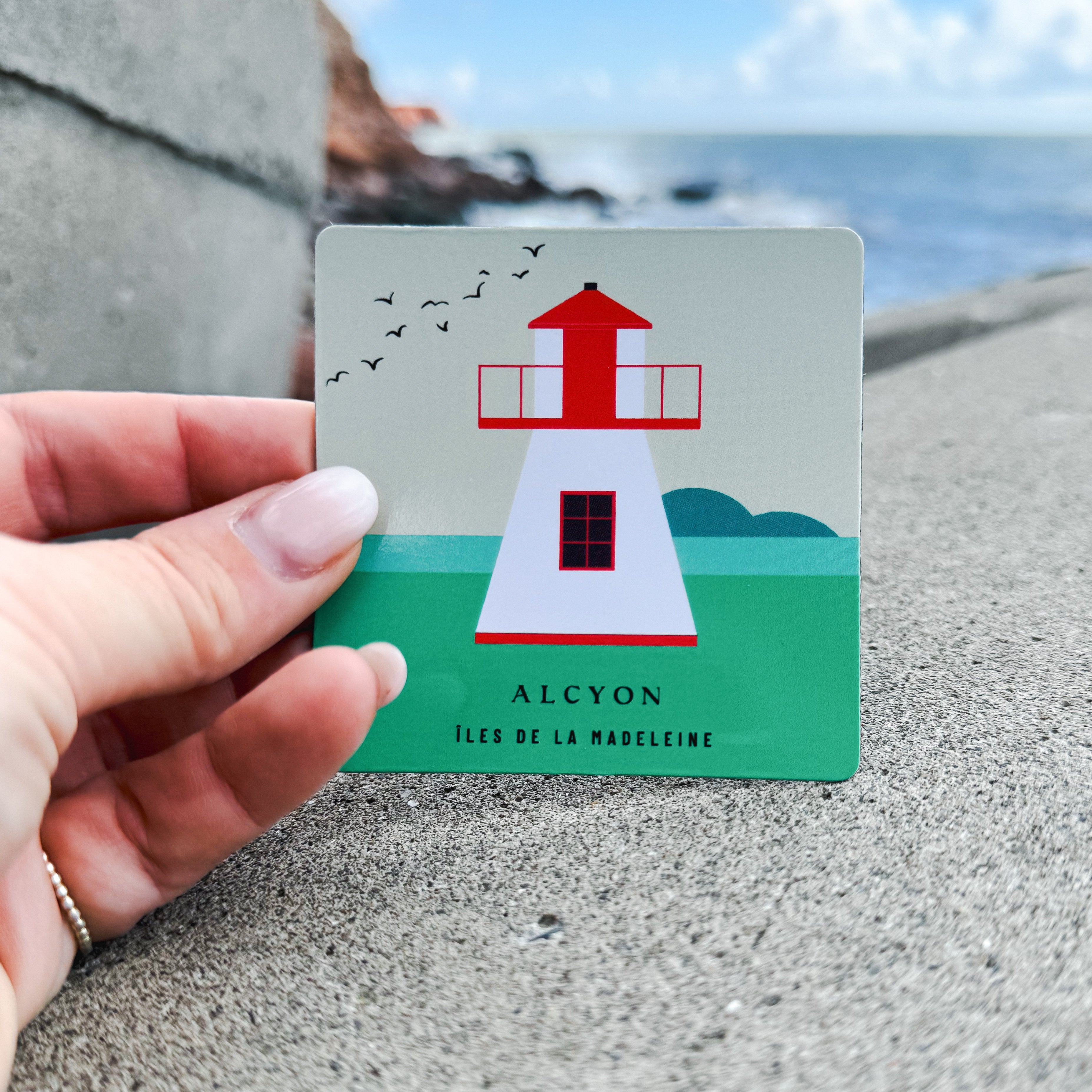 Aimant pour frigo - Phare