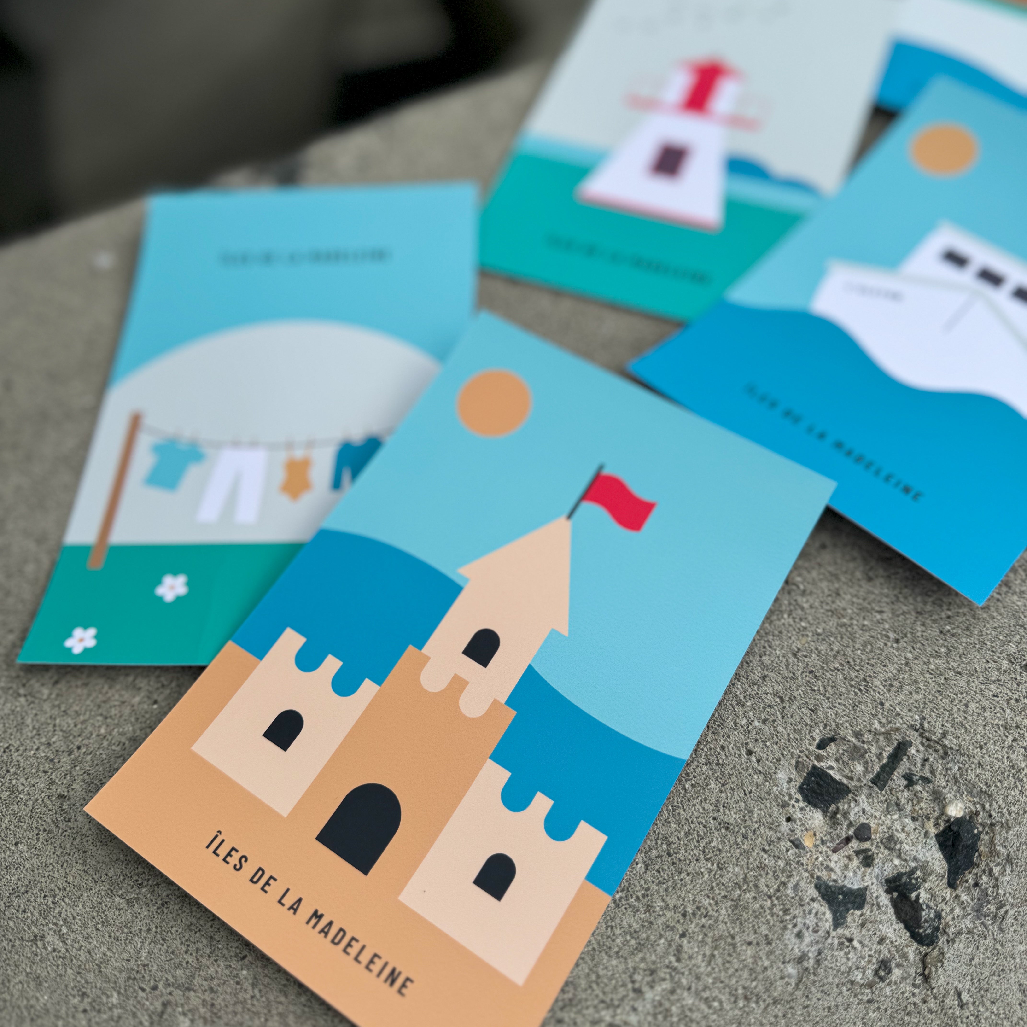 Cartes postales Alcyon - 6 cartes