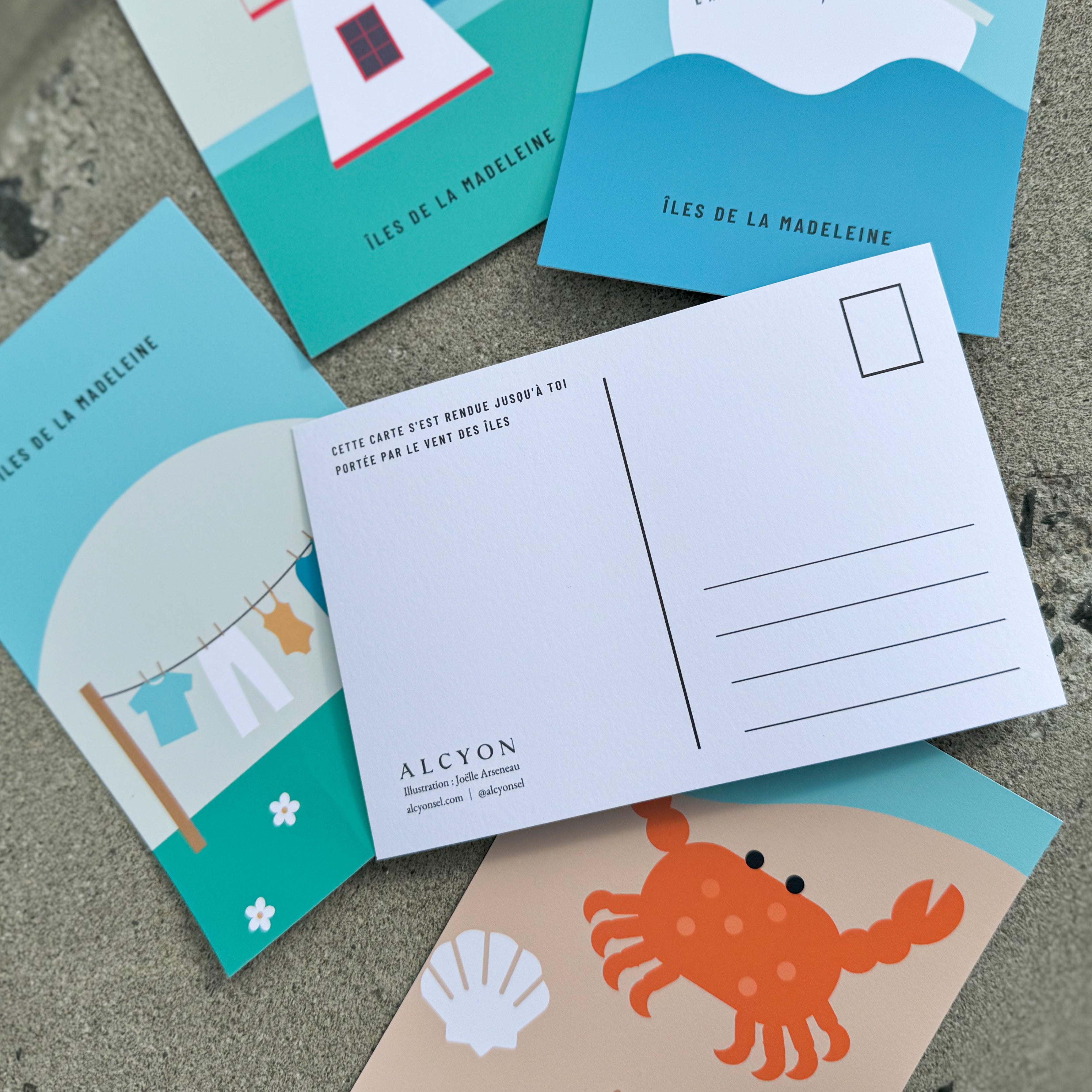 Cartes postales Alcyon - 6 cartes