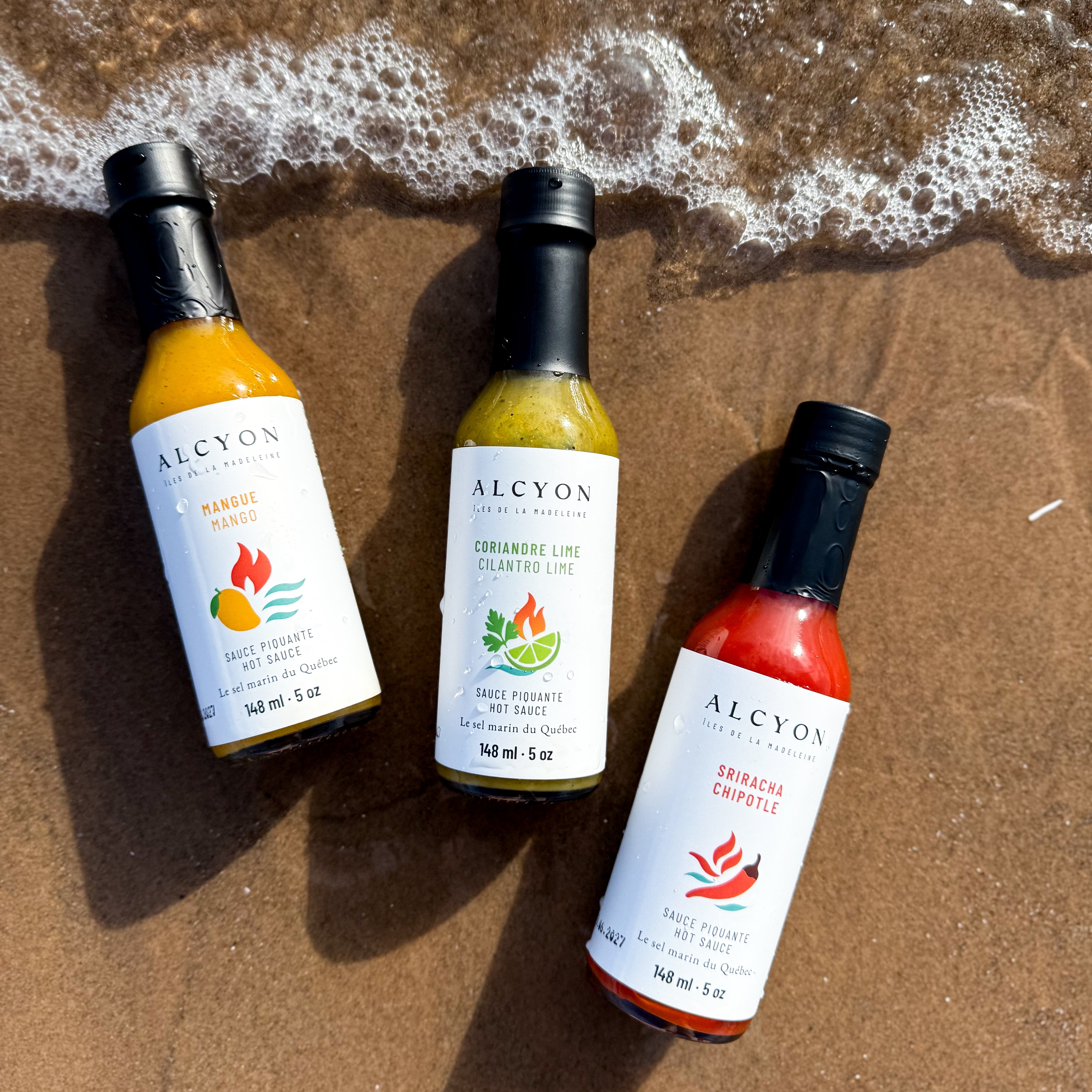 Trio de Sauces Piquantes Alcyon