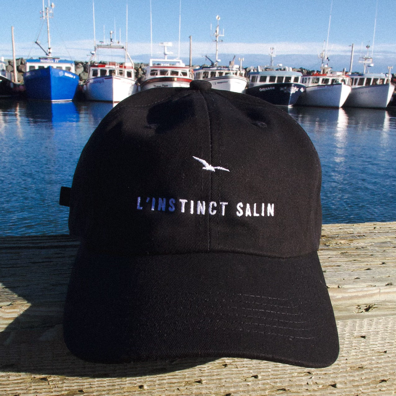 Casquette (Noire) - L'instinct Salin