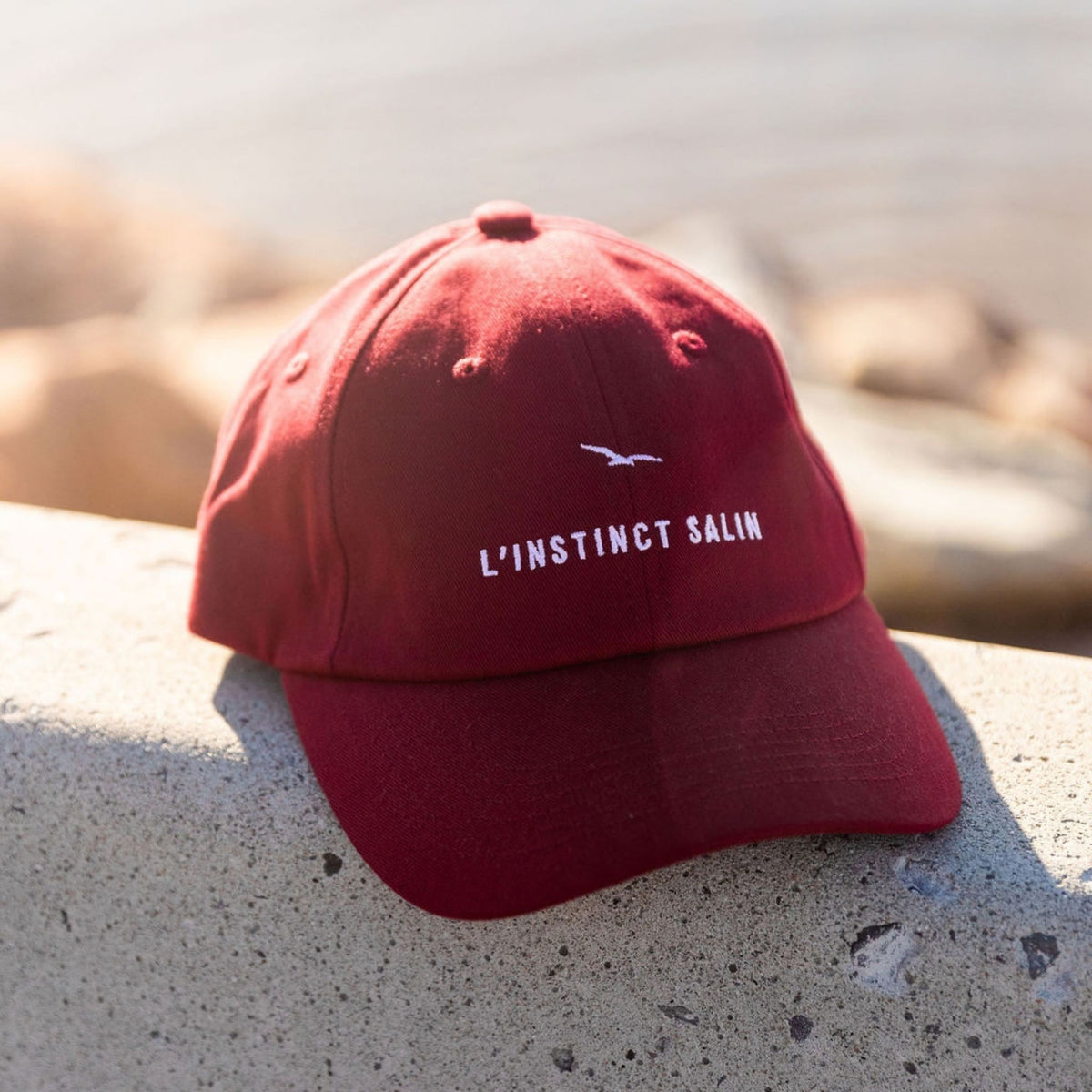 Casquette (Rouge Bourgogne) - L'instinct Salin