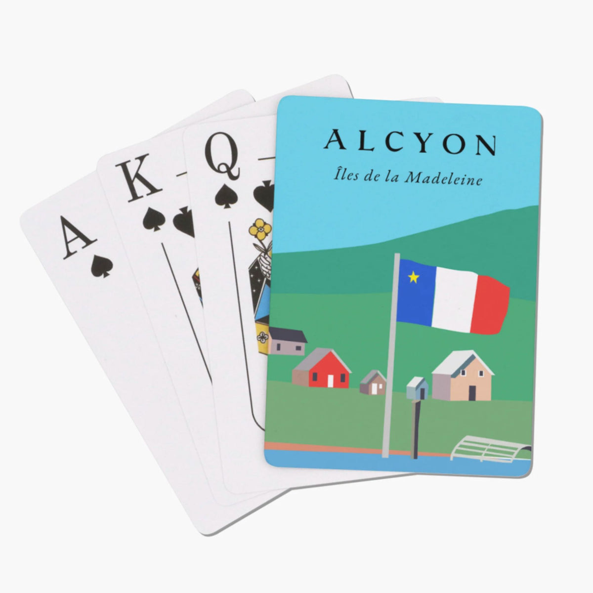 Jeu de cartes - Paysage acadien