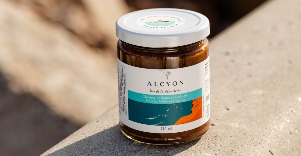 Le chutney de figues et rhubarbe Alcyon : 3 accords qu'on adore!