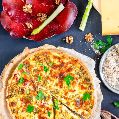 Asparagus & Bresaola Quiche