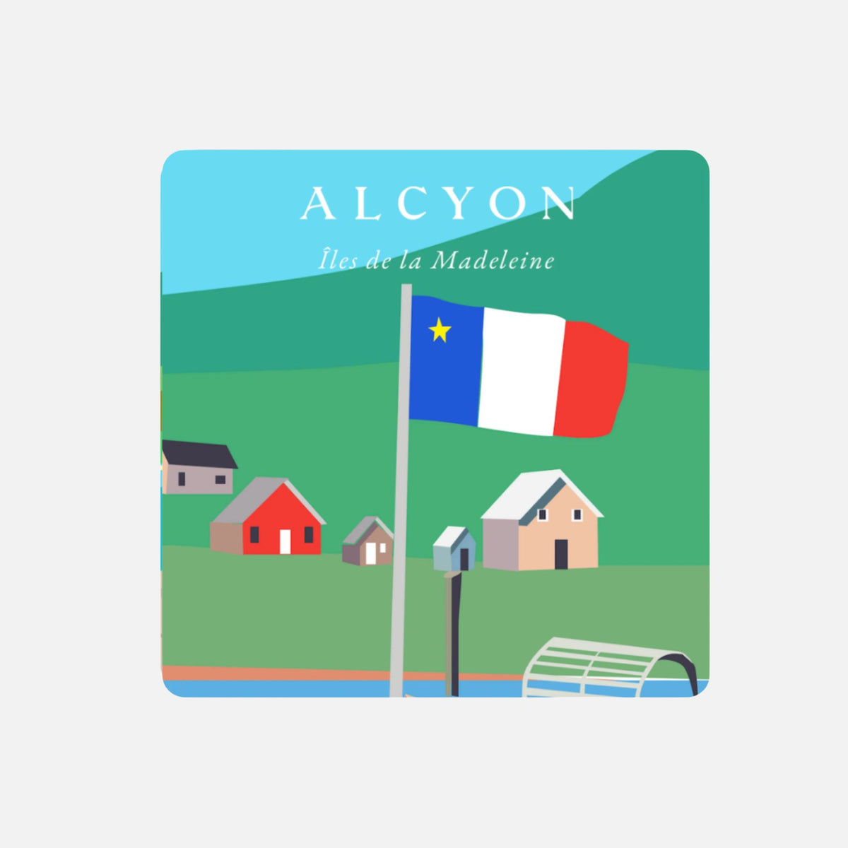 Aimant - Paysage acadien