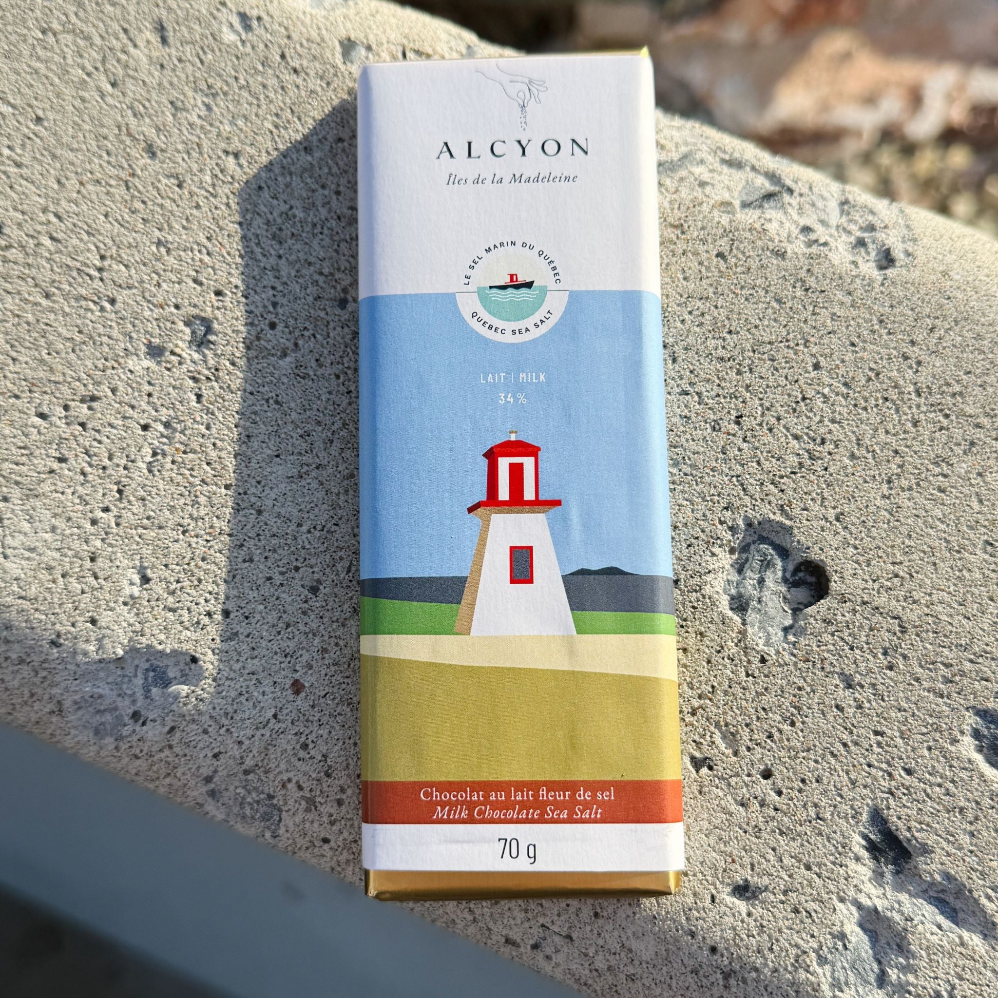 Chocolat au lait fleur de sel