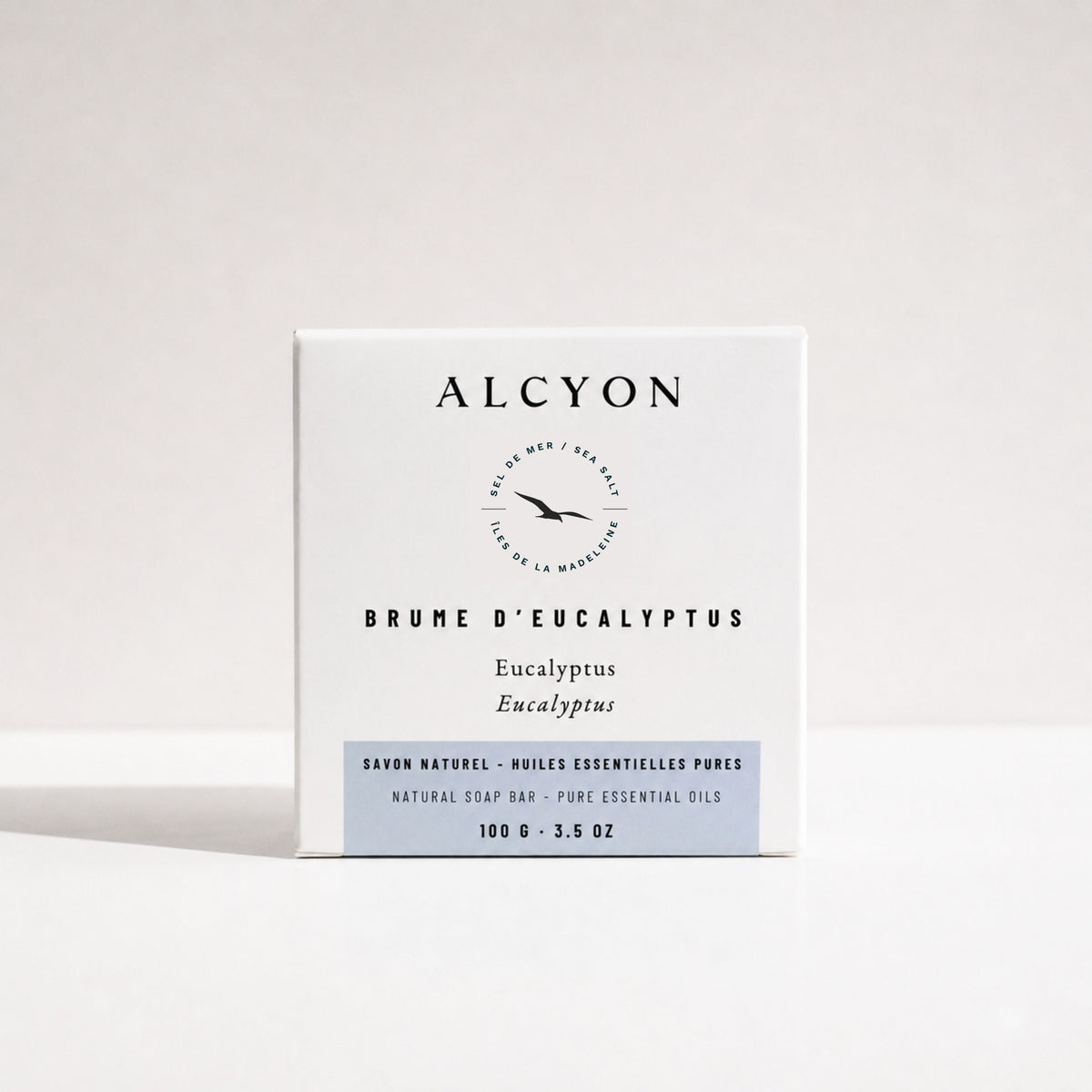 Coffret rituel marin — Porte-savon grège