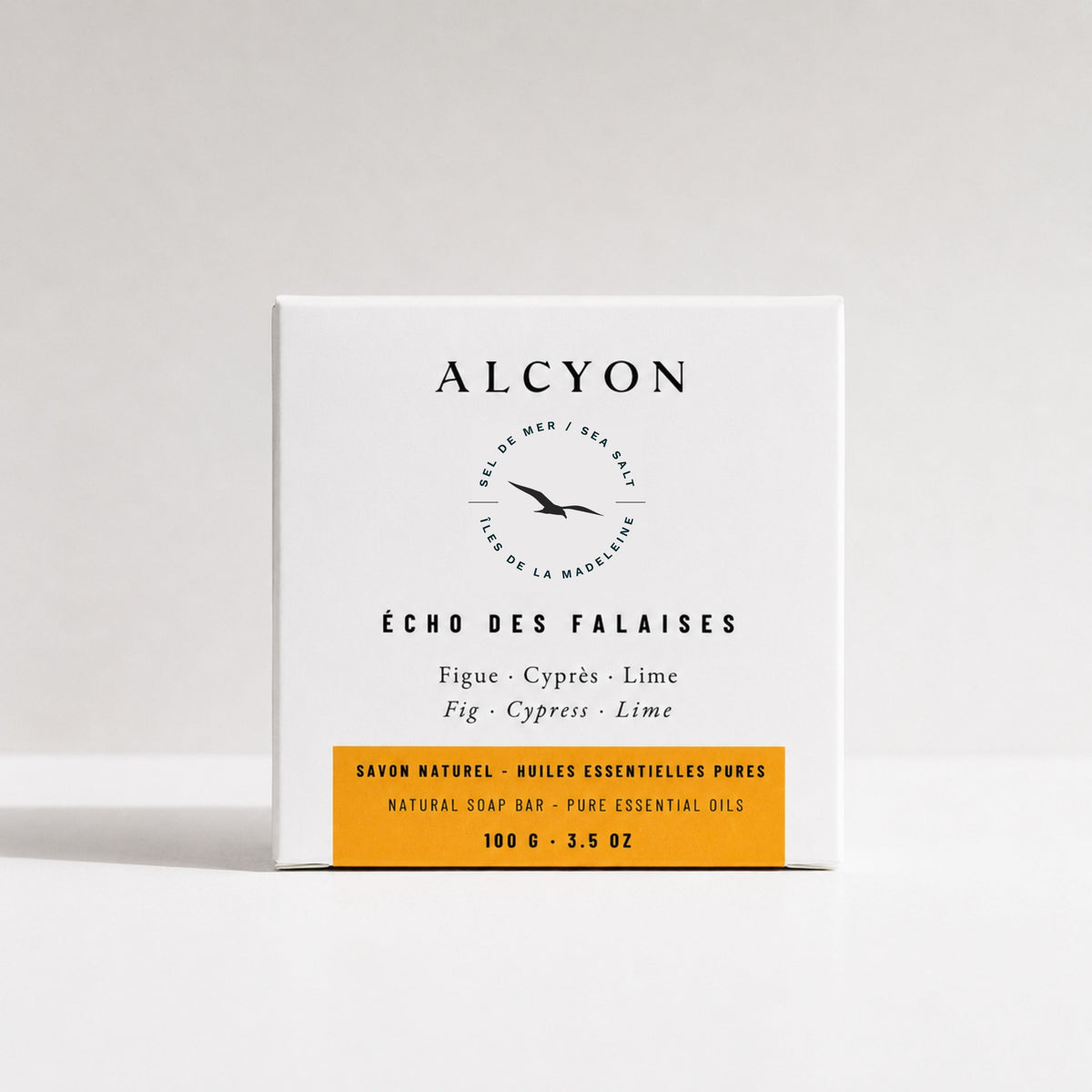 Coffret rituel marin — Porte-savon grège